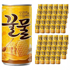 몬딱잡화점 웅진 꿀물 캔, 단일옵션, 100ml