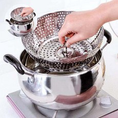 접이식 스텐 찜기 2p세트 23cm 조리기구