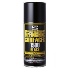 mr.hobby 군제 서페이서 프라이머 스프레이 SURFACER PRIMER(선택), B526-서페이서 블랙 1500(170ml), 1개