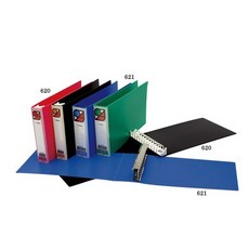 自強 620 11孔圓型電腦夾 (1入) - 文件整理好幫手，辦公室必備, 藍, 1個