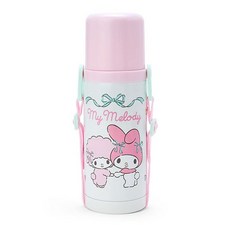 380ml 2WAY 744549 산리오(SANRIO) 어린이용 수통 키즈 스테인리스 보틀
