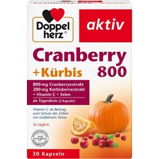 도펠헤르츠 크랜베리 호박 추출물 doppelherz cranberry, 3개, 30정