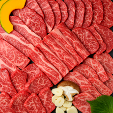 한국농수축산 소고기 600g 모둠 갈비살 200g + 등심 200g + 부채살 200g, 1세트