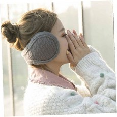 겨울 방한 귀 덮개 귀도리 따뜻한 털 귀마개 야외 활동 보온 방풍 접이식 착용, 1개, 상세페이지 참조