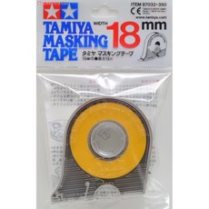 弘德模型 田宮 87032 粗 18mm 遮蓋用膠帶 附膠台 Tamiya 模型遮蓋 精準遮蓋 附膠台設計, 1個