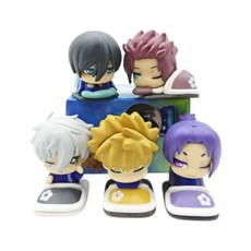 블루록굿즈 블루록피규어 쿠니가미 레오 스태츄 PVC, 5pcs, 1개