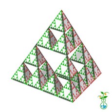 과학실험키트-시어핀스키 피라미드-1인용프랙탈피라미드만들기 삼각형제작 피라미드구조, 상세페이지 참조