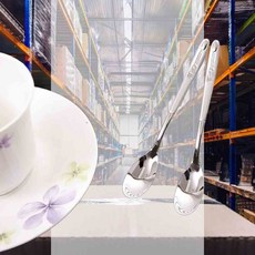 티스푼 2개 노리개 디저트스푼 카페미니스푼 아이스크림스푼 스텐수저 디저트숟가락 커피스틱