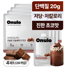오늘로 오늘쉐이크 식사대용 단백질 쉐이크 초코맛, 40g, 28개