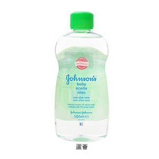 【Johnsons 嬌生】嬰兒油 500ml, 1個, 滋養蘆薈