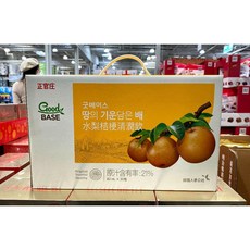 正官庄 水梨桔梗清潤飲 原汁含有21% 添加水梨與桔梗, 30個, 80ml