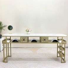 네일아트책상 뷰티샵 손 관리 네일가구 흡진 집진기, 1개, 1.2m 테이블