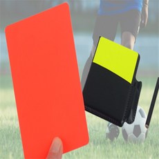 스냅몰 심판용 카드 수첩 축구옐로카드레드카드