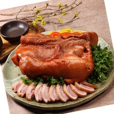 프리미엄 통 훈제오리 무뼈 900g 슬라이스 냉동 간편식, 1개