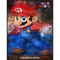 Super Mario Coloring Book: 50+ Illustrations Mario Brothers Coloring Books for Kids Paperback, Independently Published, English, 9798569547180