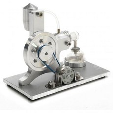 35V DIY 미니 은 스털링 엔진 모델 학교 물리 교육 장비 도구, 35V DIY 미니 은 스털링 엔진 모델 학교 물리 교