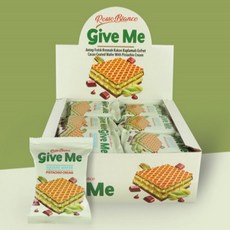 기브미 피스타치오 터키 바클라바 크림 웨이퍼 와플 초코 샌드 수입 과자 쿠키 비스킷 간식, 30g, 30개