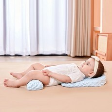 嬰兒牀中牀新生兒仿生安撫牀寶寶睡覺牀睡墊睡窩, 防吐奶斜坡墊+腿託 配件, 1個
