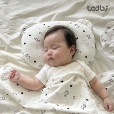 [토드비] 루비포니 신생아 아기 짱구 베개 유아 병오년 말띠 두상 베개, 루비포니_베개