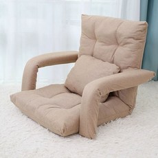 소르베어 수유의자 암체어 1인용 쇼파 독서 휴식, 1개, 추천 숏 5단 카키 면 혼방