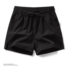 夏季休閒運動短褲 男款寬鬆透氣速乾五分褲 健身籃球訓練褲