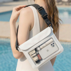 선물픽 물놀이 IPX8등급 핸드폰 방수팩, 1세트, 화이트