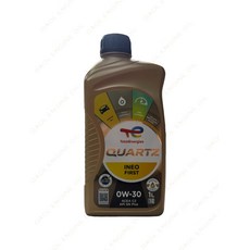 토탈 쿼츠 이네오 퍼스트 C2 0W30 1L 푸조 시트로엥 피아트 재규어 레인지로버, 1개