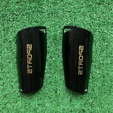 신가드 축구 정강이 보호대 발 아대, 블랙_M