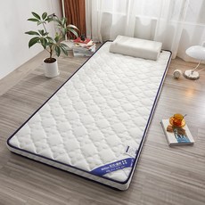 기숙사 생활에 적합한 하드 매트리스 싱글 1인용 수면 밀도 패드 추천, 1cm, 두께 6cm 네잎 클로버 150x190cm