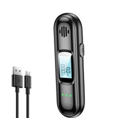 알코올측정기 고정밀 단속기 음주운전 LED 디지털 디스플레이 알코올 측정기 테스터 정확도 음주 진단 도구가 포함된 비접촉, T01