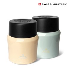 스위스밀리터리 OKK 보온죽통, 아이보리, 350ml, 1개