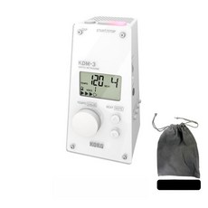 연습용 메트로놈 KDM-3 WH 대음량 성능 박자기, 1개, 화이트
