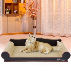 오케이펫코리아 소파 스크래쳐 평판형, 혼합색상, 2개