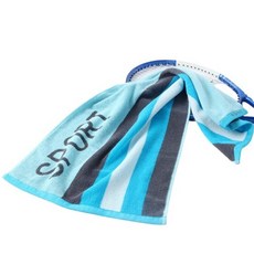 運動毛巾 吸水毛巾 健身毛巾 游泳 包巾 運動用品 浴巾 吸水布, 1個, 藍色
