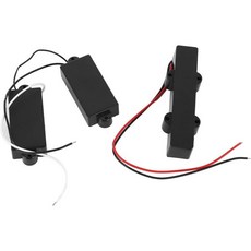 11319397 기타 픽업 커버 금속 밀폐형 일렉트릭 기타용 재즈 베이스 세트 저노이즈 악기 액세서리용 강력한 출력 고강도 소재 제작