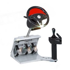 시뮬레이터 운전연습 자동차 핸들 훈련 휠 시뮬레이션 조이스틱, 1개