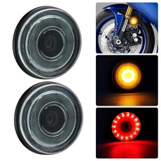 바이크우인카라이트 Bike Winker Light 12V 오토바이 방향지시등 옐로우 레드