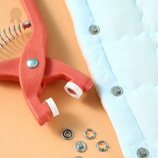 의류 수선 똑딱이 스냅버튼 100p 펀칭 공구 세트 DIY 핸드메이드 재봉 도구, 1개, 상세페이지 참조