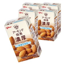 아몬드 효과 농후 설탕 불사용 125ml×5개 에자키 글리코, 125ml