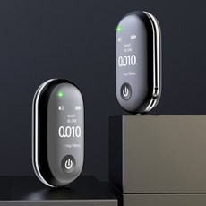 호환LED 조명 디지털 알코올 호흡 테스터 휴대용 음주 측정기 사운드 라이트 알람 개인용 분석기, [01] 옵션1, 01 CHINA