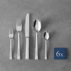 Villeroy & Boch Victor系列 餐具組, 1個, 30件組 (6人份)