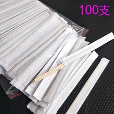 木質咖啡攪拌棒 獨立包裝, 14cm獨立裝攪拌棒100支