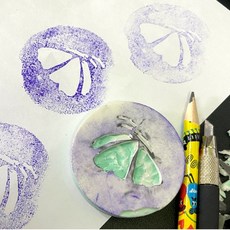 조각용지우개 원형소 도장재료