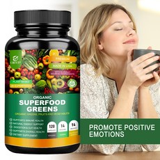 GREVIP 有機超級食物綠粉 28種超級食物, 120組