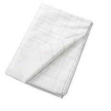 DIY 공예품용 폴리에스테르/레이온 인터페이싱에 2''X2'' 그리드 부직포 레이아웃 다리미를 사용한 퓨즈블 인터페이싱, 하얀색
