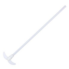 접이식 칼날이 있는 오버헤드 교반기용 PTFE 교반봉 300mm