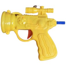 迷你乒乓球槍 兒童益智玩具 趣味射擊遊戲, 黃