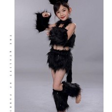 兒童貓咪造型表演服裝