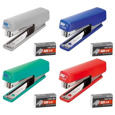 SDI 1123CA 10號 附針 雙排 高效型 訂書機 釘書機, 不挑色, 1個