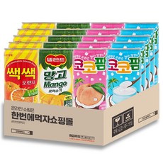 [한번에먹자] 과즙음료 혼합세트 / 쌕쌕오렌지 + 델몬트망고로우슈거 + 코코팜피치 + 코코팜화이트, 20개, 240ml